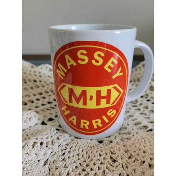 Massey Harris logo Tractor 15 Ounce Sublimated Coffee Mug - Picture 1 of 4